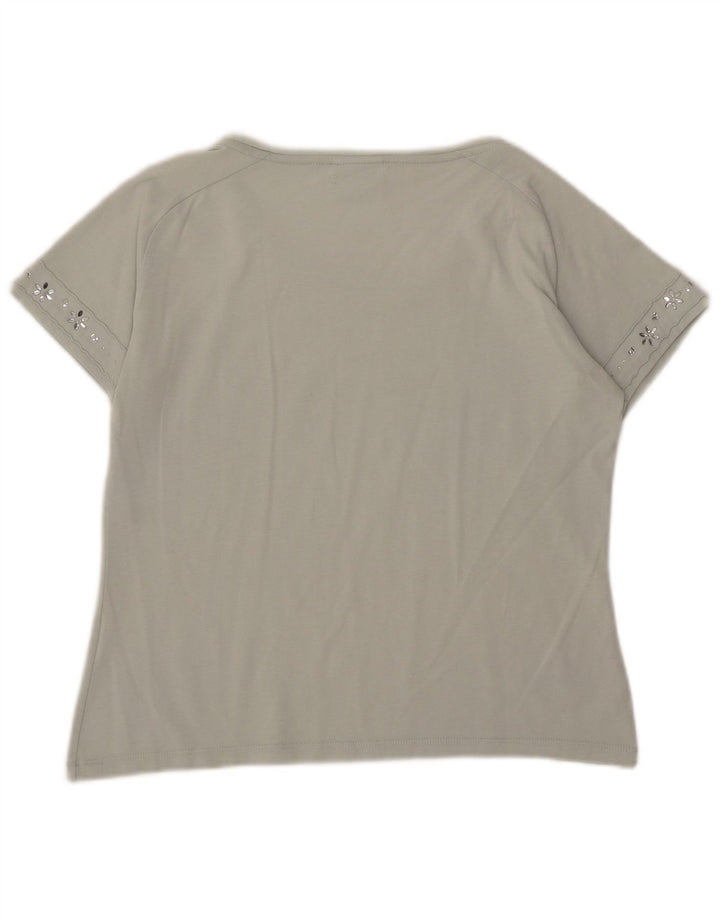 Maglietta Champion da donna Easy Fit, taglia UK 14, verde medio
