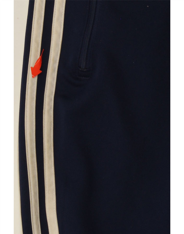 Pantaloni da tuta ADIDAS Climacool da donna UK 10 Small Blu Navy