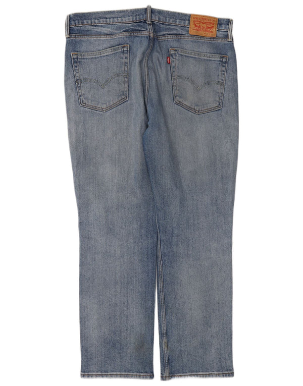 Levi's Uomo 514 Jeans dritti W36 L30 Cotone Blu