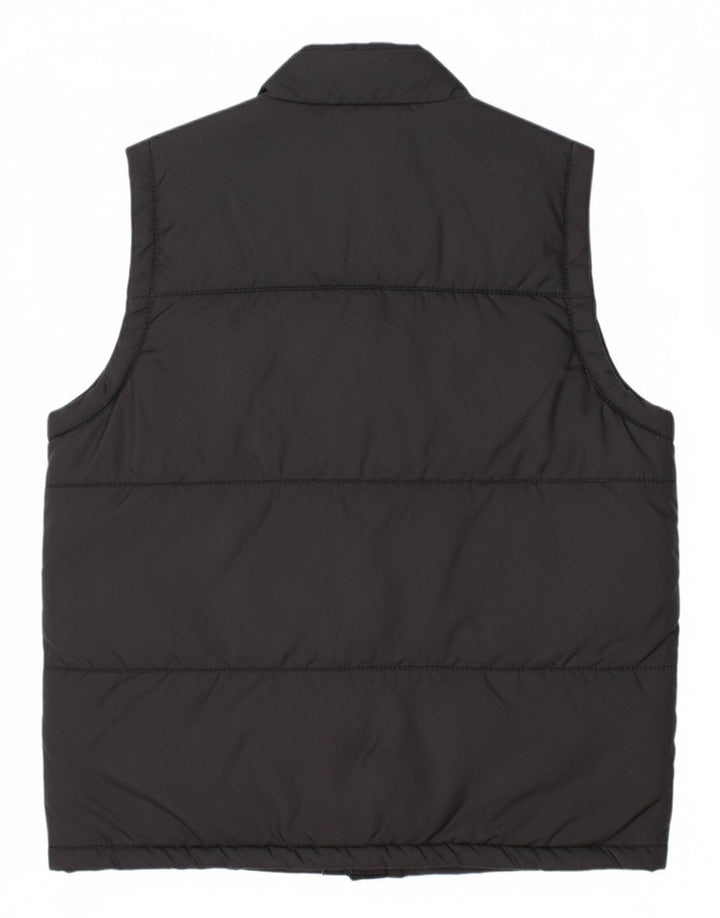 CALVIN KLEIN JEANS Boys Padded Gilet 9-10 Years Grey Nylon