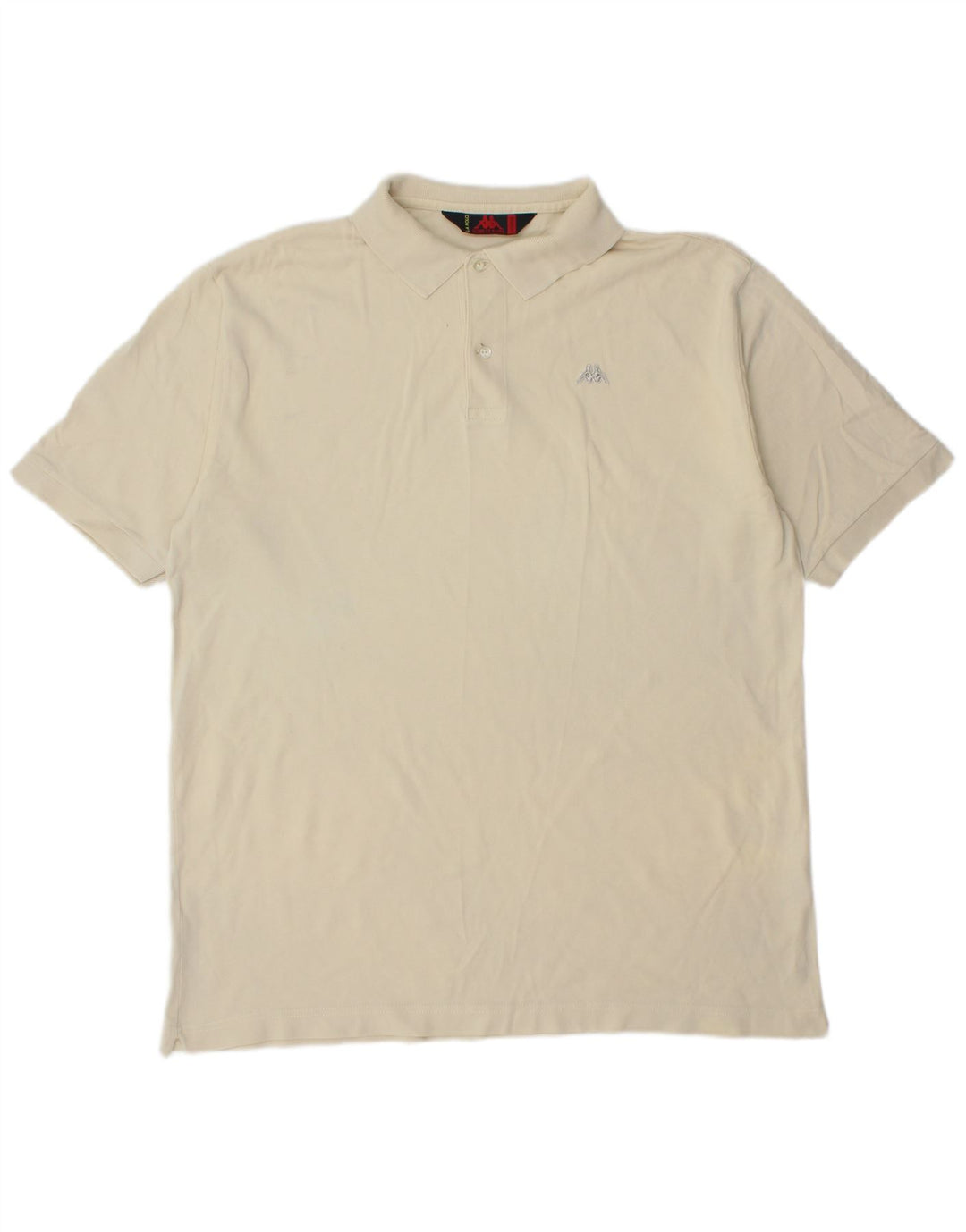 Polo Kappa Uomo XL Cotone Bianco
