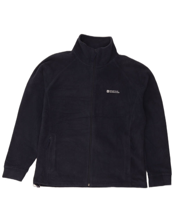 Giacca in pile da donna Mountain Warehouse UK 16 Large Poliestere blu navy