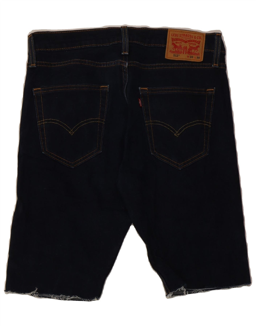 LEVI'S Mens 512 Denim Shorts W30 Medium  Blue Cotton Vintage Levi's and Second-Hand Levi's from Messina Hembry 