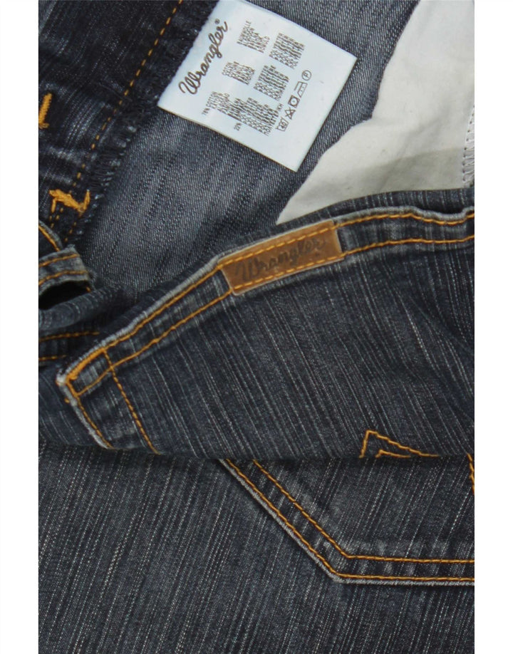 Jeans dritti vestibilità regolare da donna Wrangler W33 L32 cotone blu navy