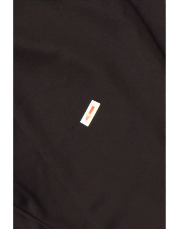 Adidas Uomo Aeroready Zip Neck Pullover Tuta Top Large Nero Poliestere