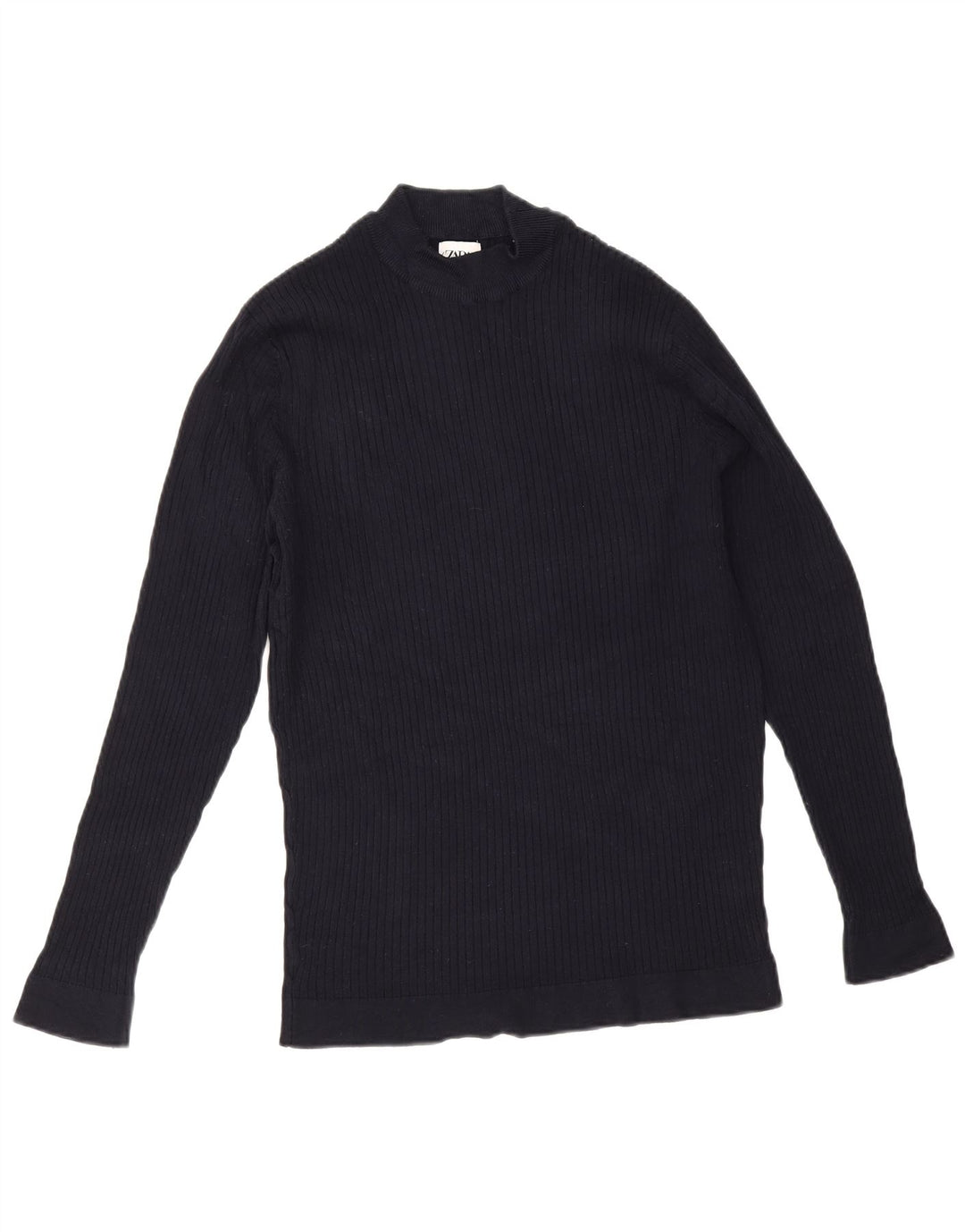 Maglione maglione collo alto da uomo Zara XL blu navy