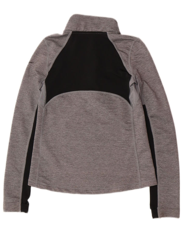 Top della tuta pullover per ragazze Nike 10-11 anni color grigio medio