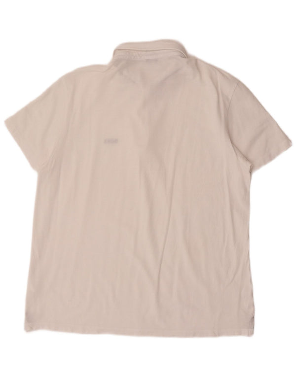 Polo da uomo Hugo Boss 2XL cotone bianco