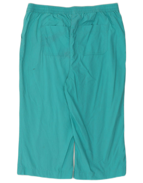 Bermuda da donna Marks & Spencer UK 16 Large W36 L18 Turchese