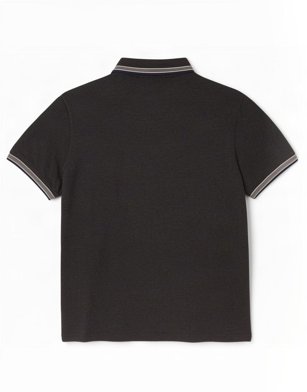 Polo da uomo Hugo Boss grande in cotone grigio