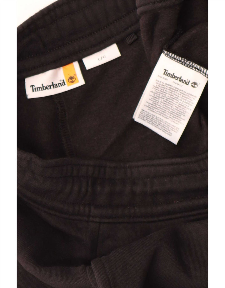 Pantaloni da tuta da uomo Timberland Joggers grandi in cotone nero