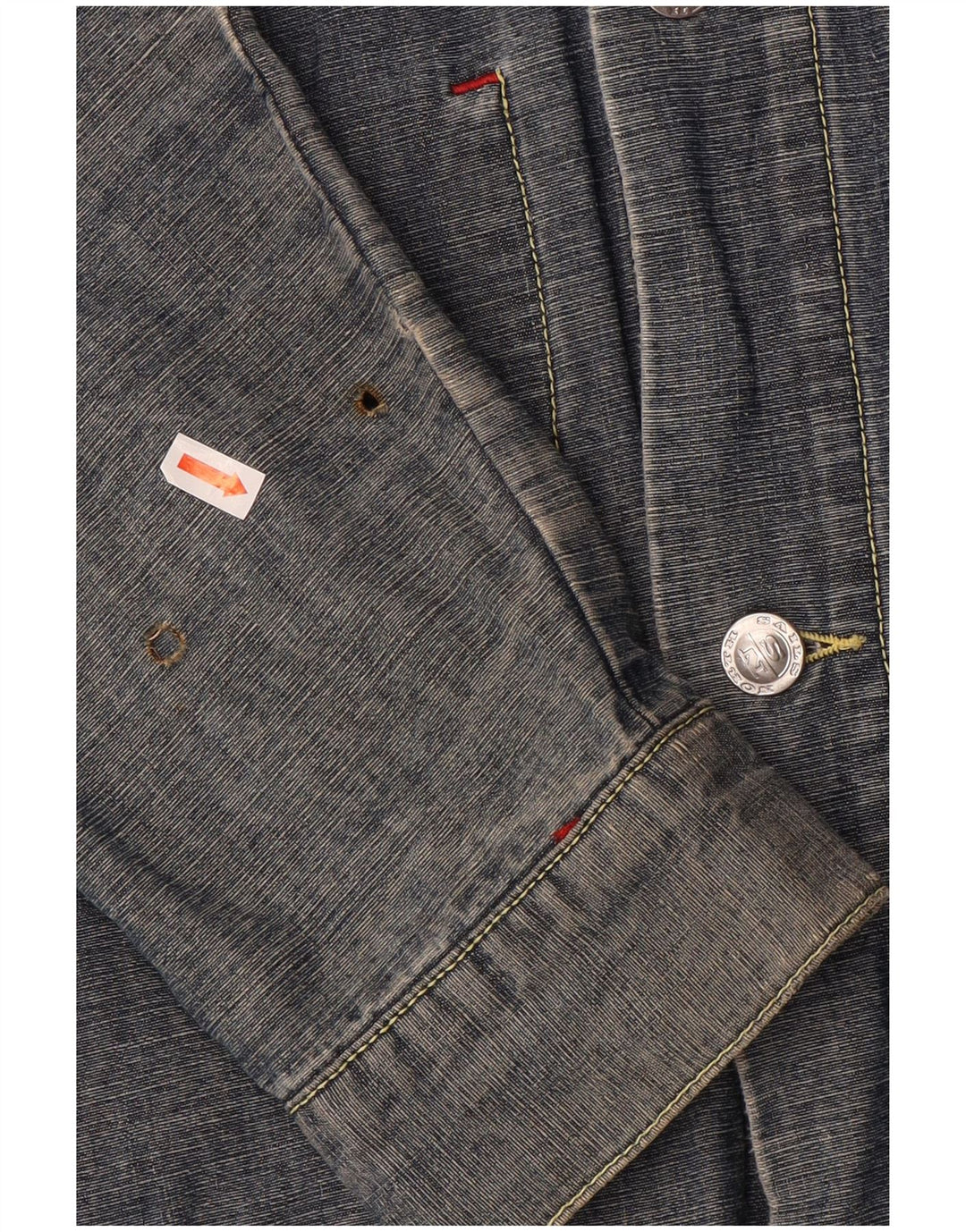 Giacca di jeans da uomo North Sails UK 40 Large in cotone blu navy