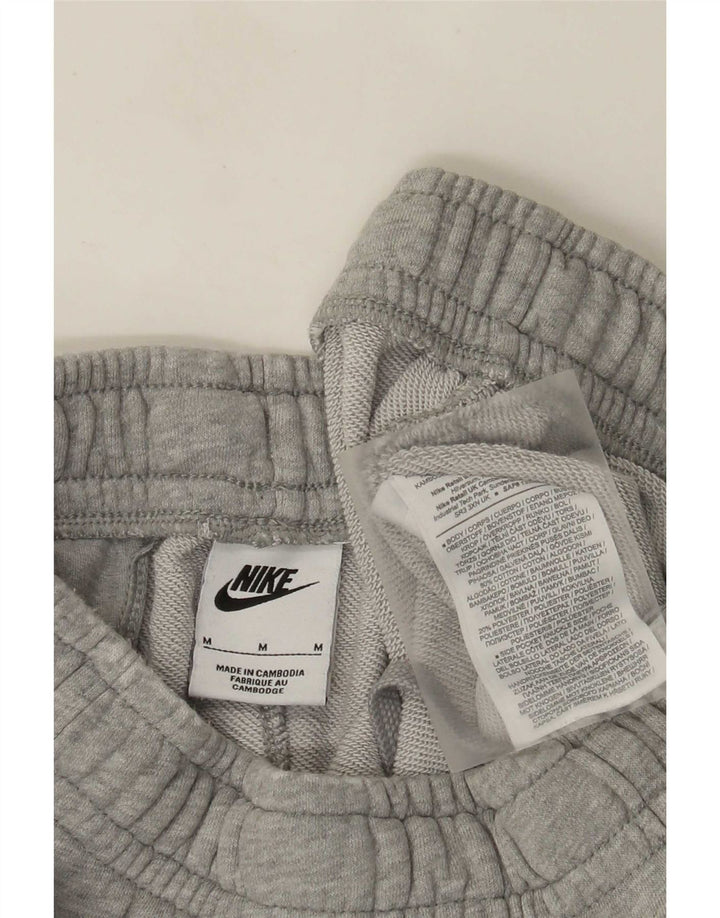 Pantaloni da tuta da uomo Nike Joggers in cotone chiazzato grigio medio