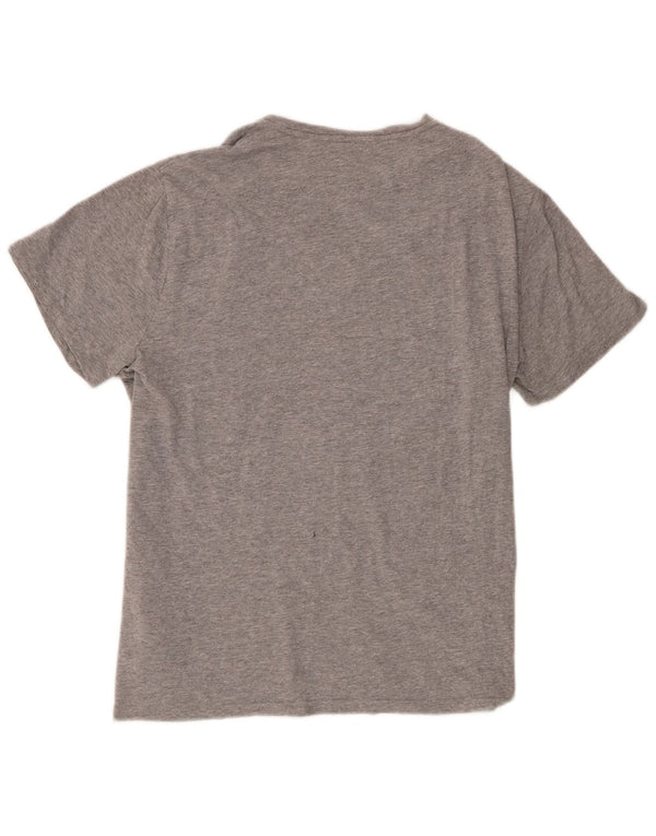 T-shirt da uomo Polo Ralph Lauren Top in cotone grigio medio
