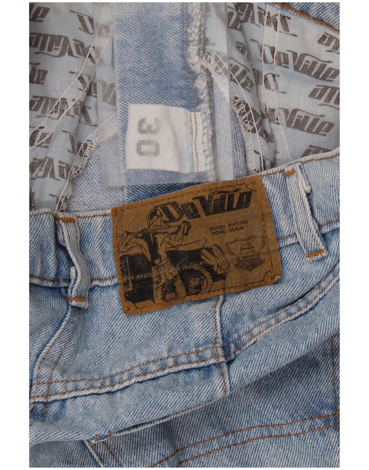 Gonna denim da donna DE VILLE W30 cotone blu medio