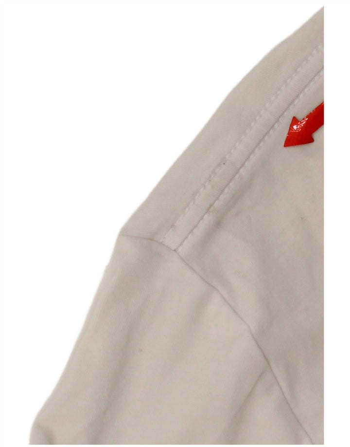T-shirt da uomo Calvin Klein Jeans Top piccola in cotone bianco
