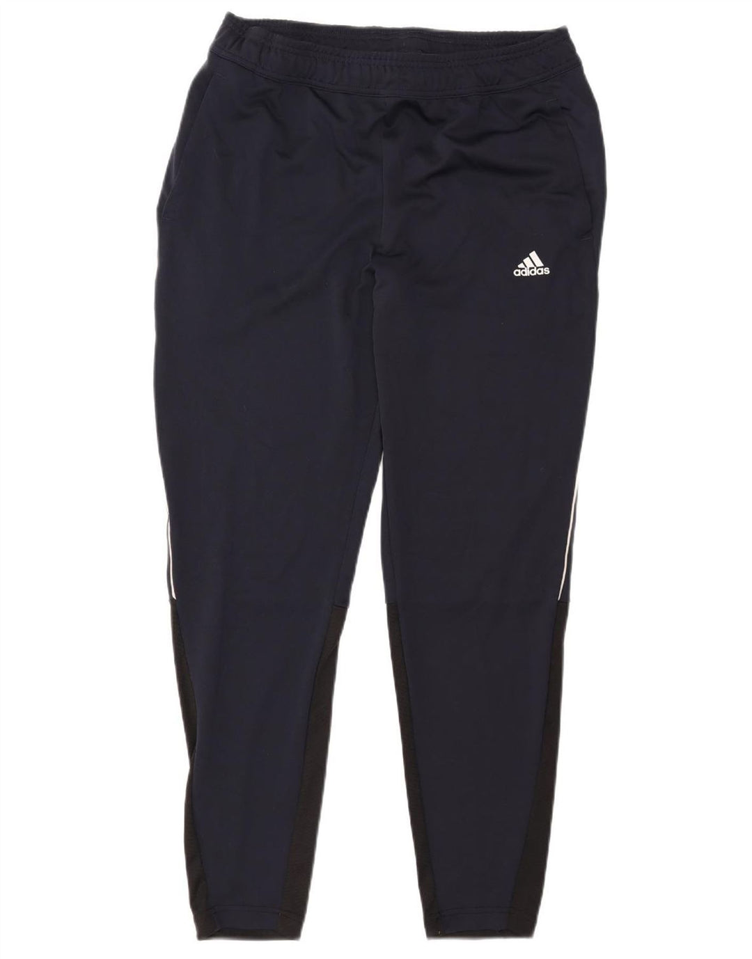 Pantaloni da tuta Adidas Aeroready da uomo grandi in poliestere blu navy