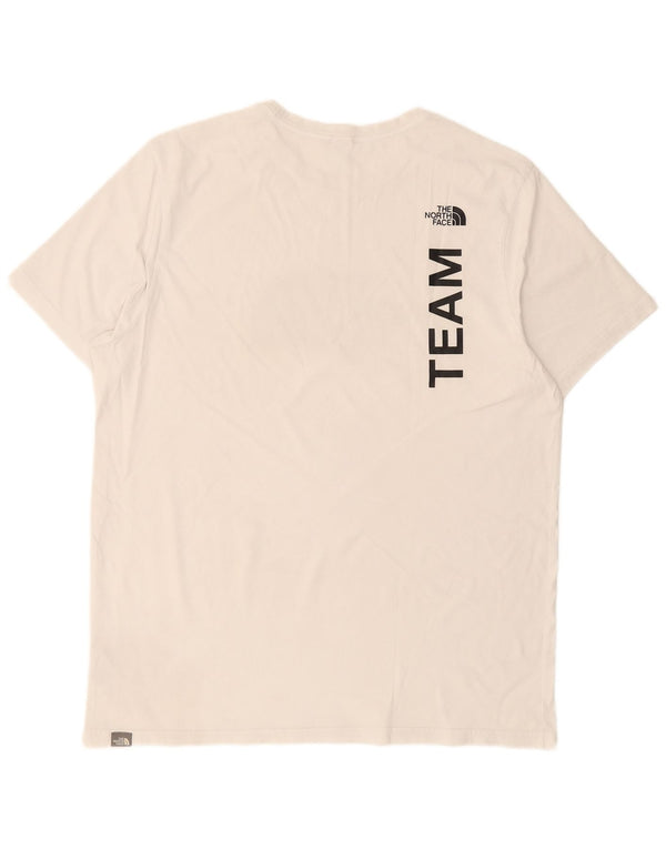 T-shirt grafica da uomo The North Face Top XL in cotone bianco