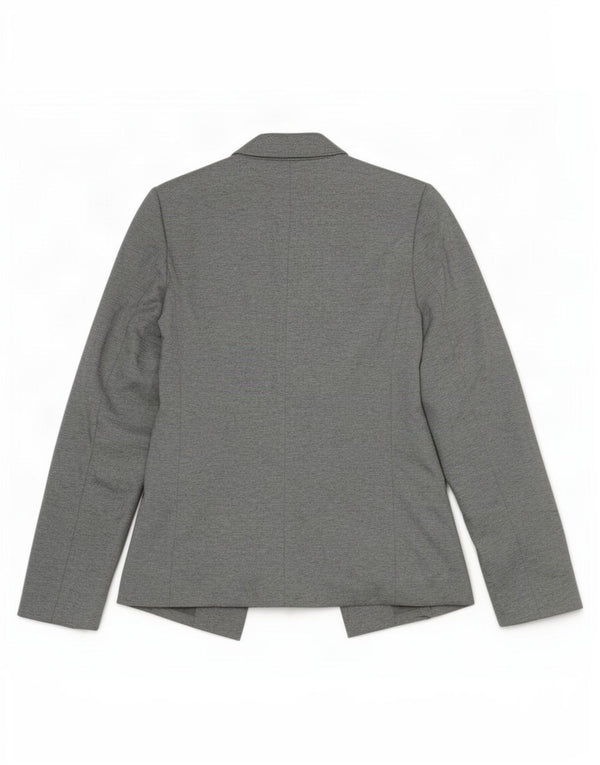 Giacca blazer aperta da donna Oasis UK 8 piccola poliestere grigio