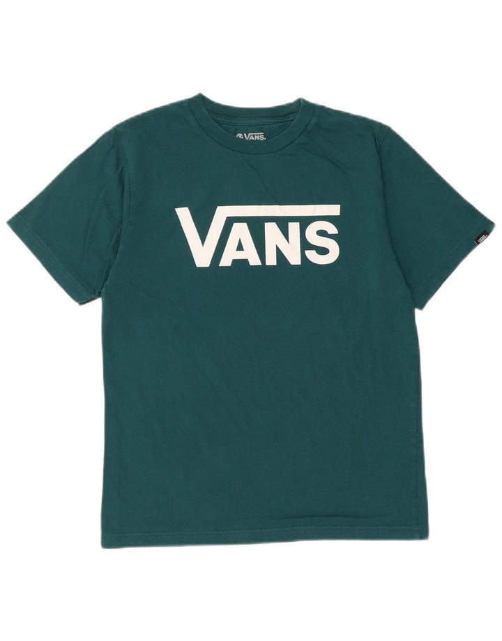 T-shirt grafica da bambino con vestibilità classica VANS, 10-11 anni, blu medio