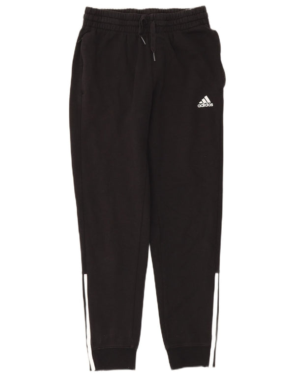 Pantaloni da tuta da donna Adidas Joggers UK 8/10 Small Black Cotton
