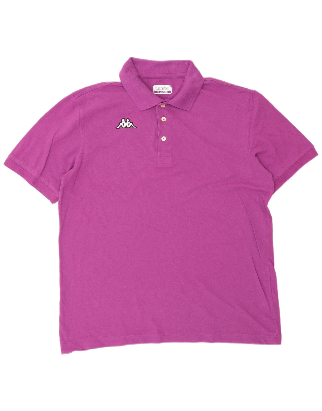 Polo KAPPA da uomo XL in cotone viola