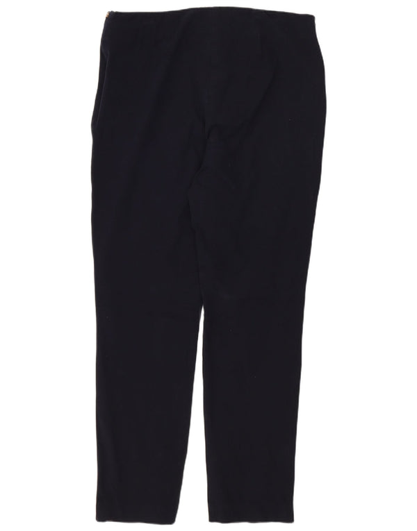Leggings corti da donna Ralph Lauren US 10 grande cotone blu navy