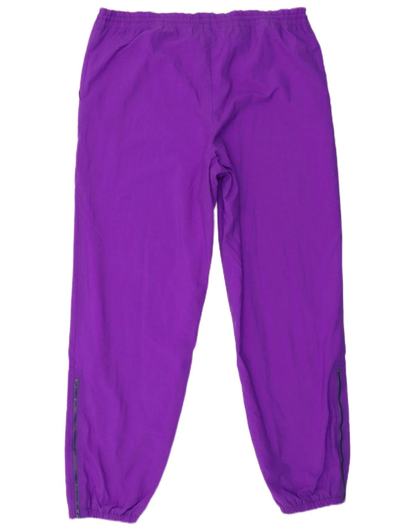 Pantaloni da tuta da uomo Fila Joggers XL viola poliammide
