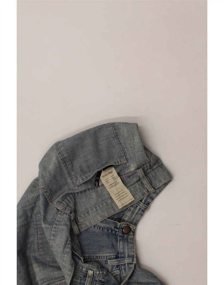 MELTIN' POT Womens Reversible Straight Jeans W29 L31 Blue Cotton Vintage Meltin' Pot and Second-Hand Meltin' Pot from Messina Hembry 