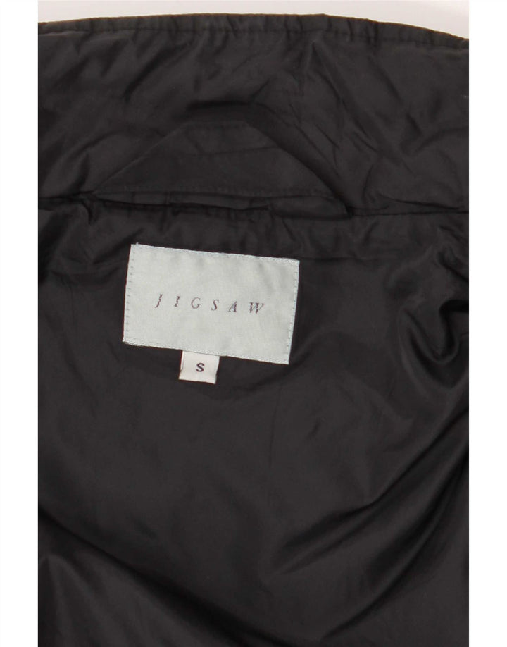 Gilet imbottito da donna Jigsaw UK 10 piccolo nero