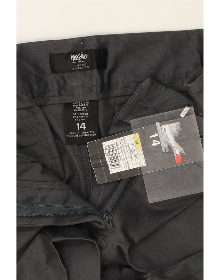 MOSSIMO Womens Stretch Casual Shorts US 14 XL W36  Grey Cotton Vintage Mossimo and Second-Hand Mossimo from Messina Hembry 