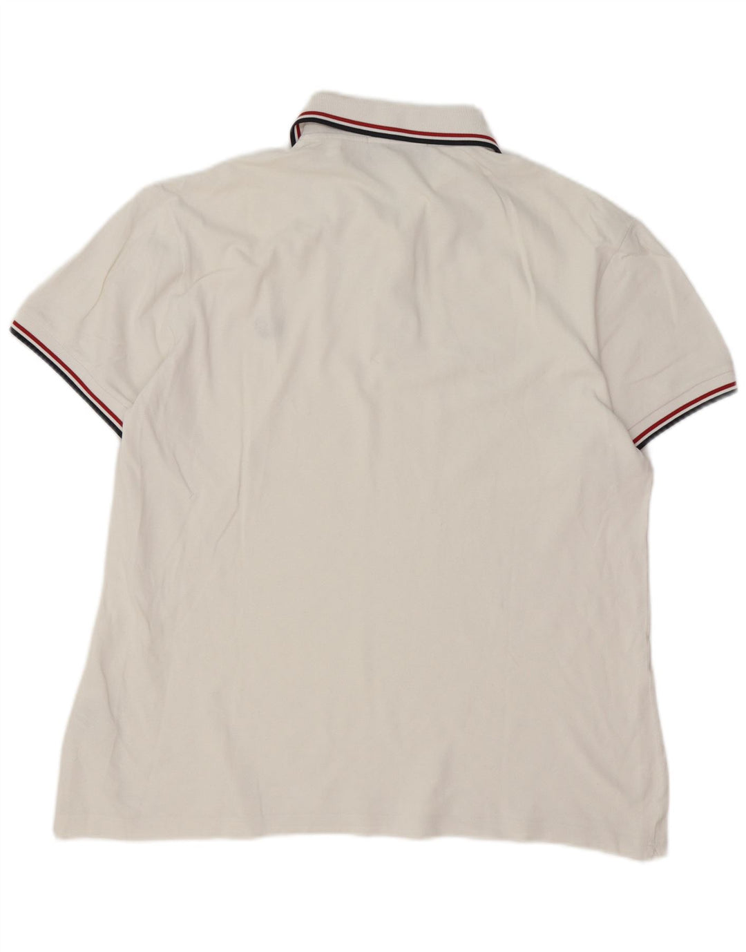 Polo da uomo Fred Perry in cotone a righe grandi bianche