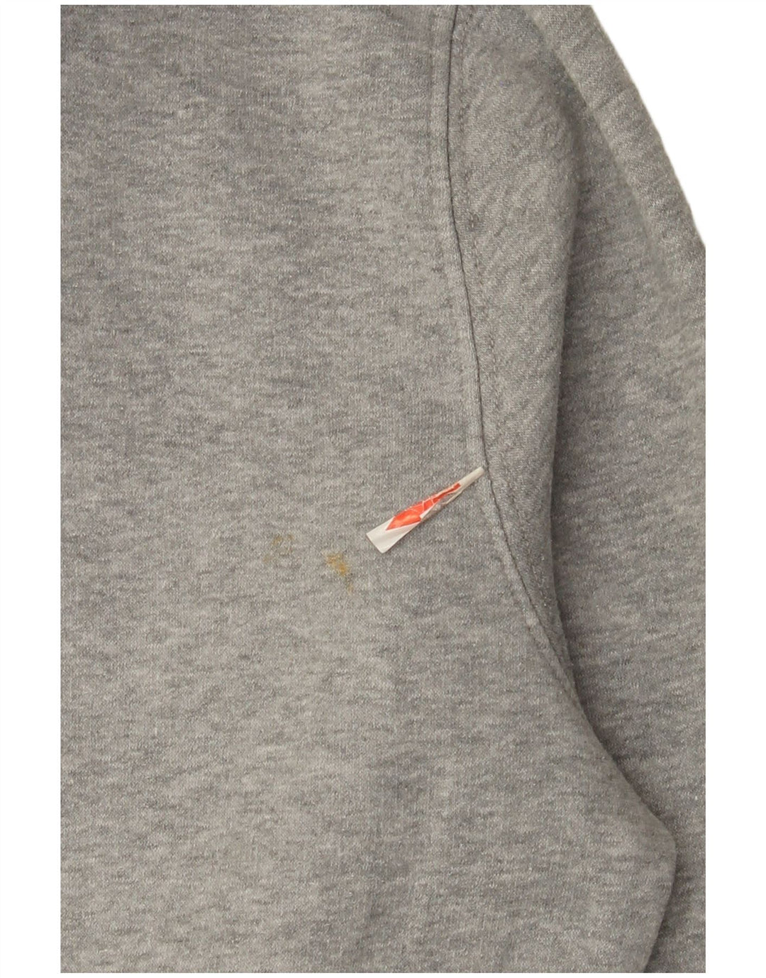 Maglione con cappuccio e zip da uomo Champion di grandi dimensioni in cotone grigio