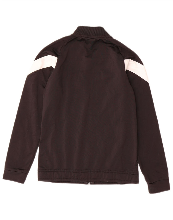 Giacca della tuta da ragazzo PUMA 9-10 anni Poliestere color block nero