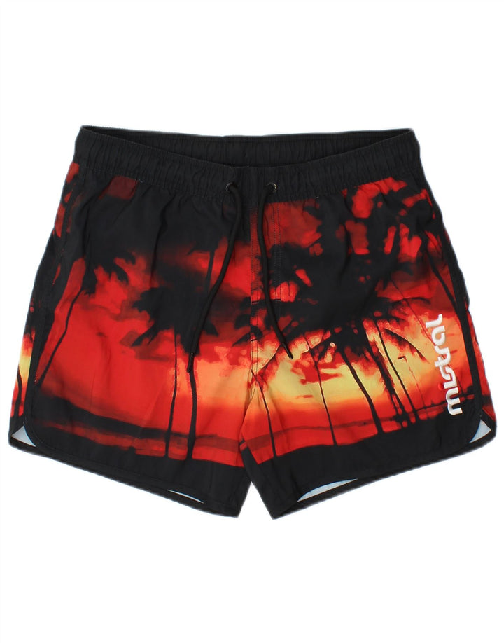 Pantaloncini da bagno grafici da uomo Mistral Poliestere medio multicolore