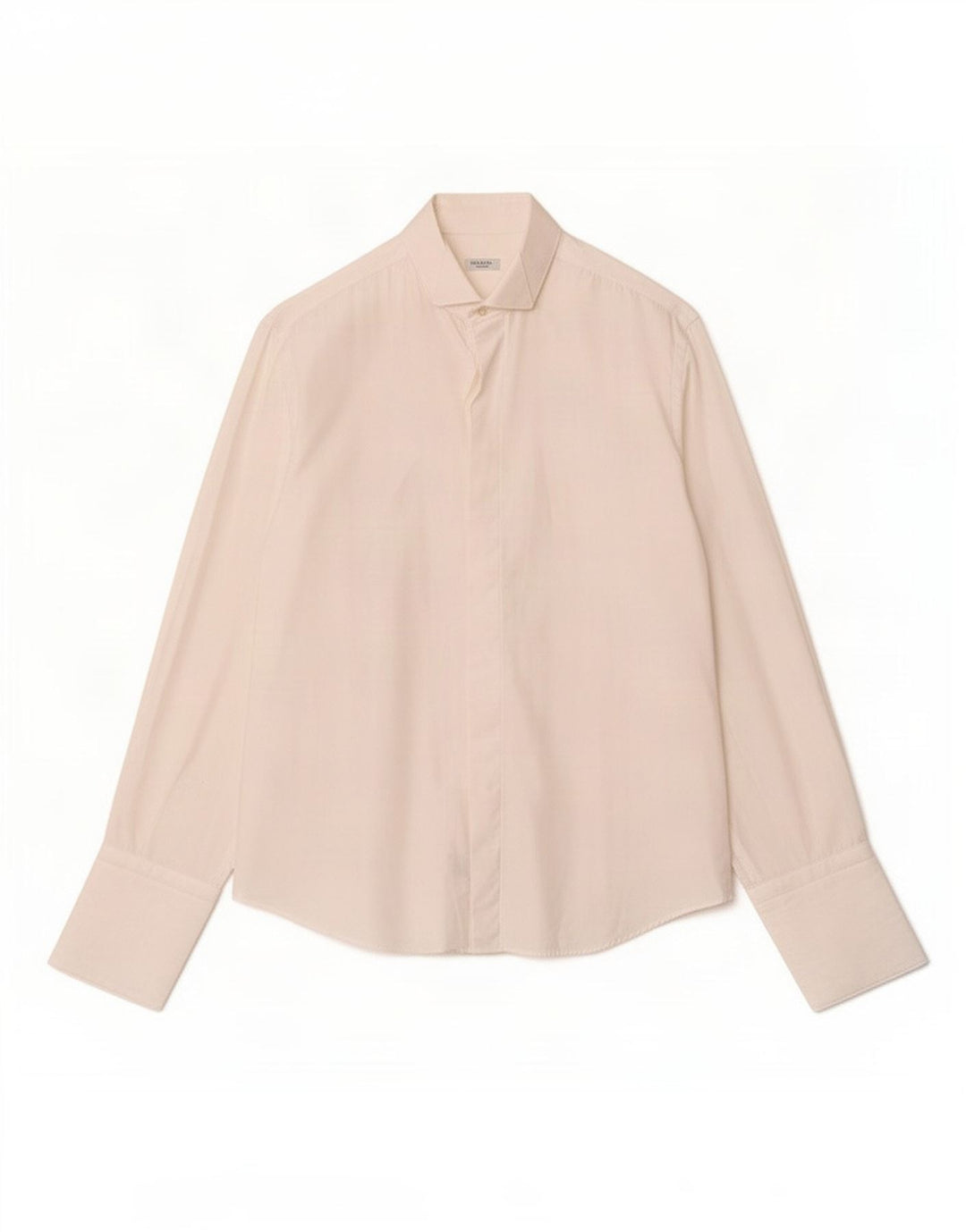 Camicia formale da uomo Delsiena taglia 39 15 1/2 cotone bianco medio