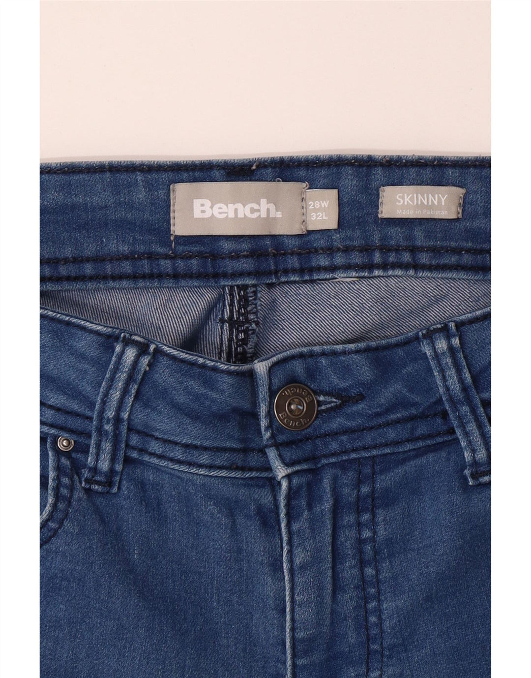 Jeans skinny da donna BENCH W28 L29 Blu