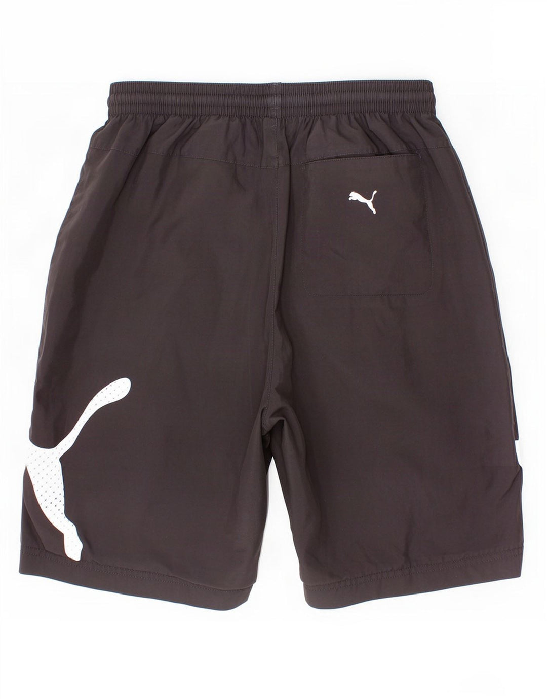 Pantaloncini sportivi grafici Puma da ragazzo 13-14 anni neri