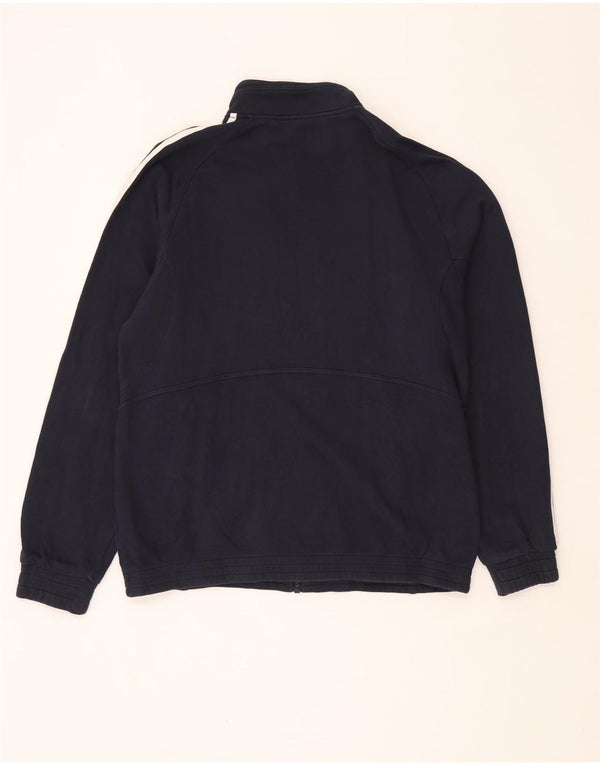 Giacca da ginnastica da uomo Adidas XL in cotone blu navy