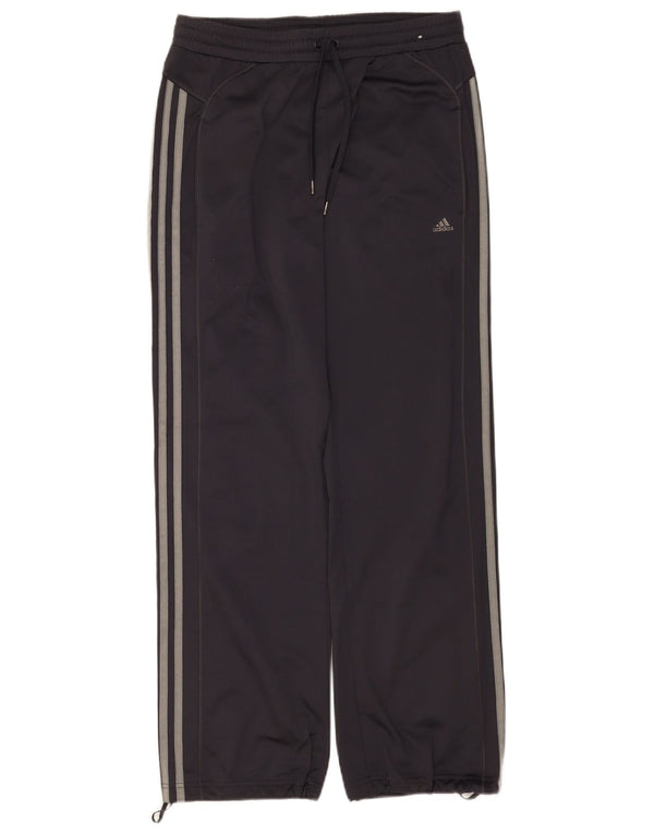 Pantaloni da tuta Adidas Climalite da donna UK 12 Poliestere grigio medio