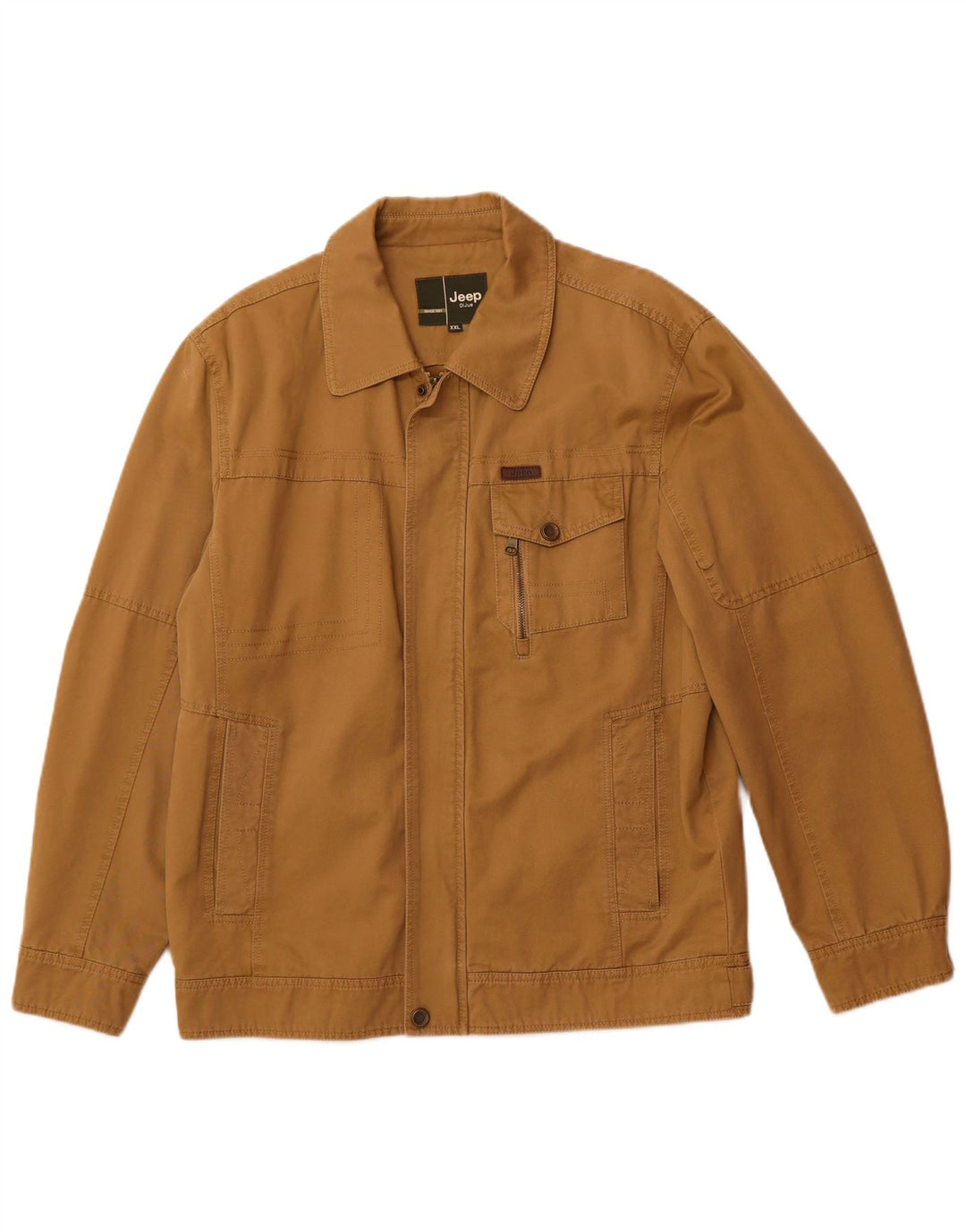 Giubbotto bomber da uomo Jeep UK 44 2XL Marrone