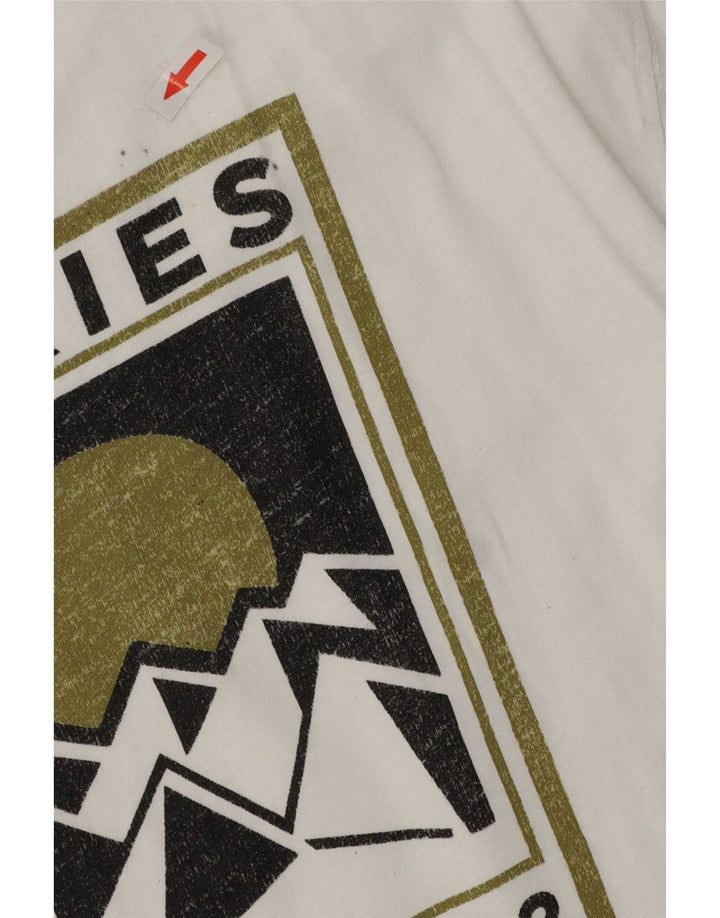 Dickies T-shirt grafica da uomo grande in cotone bianco