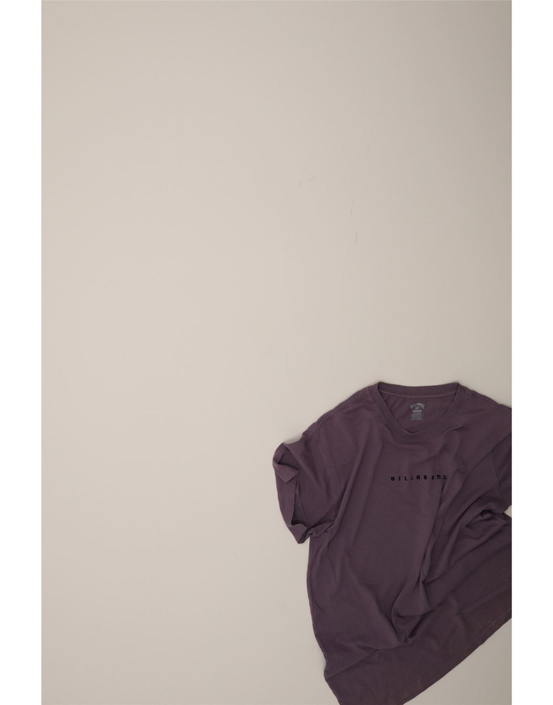 Maglietta grafica da uomo Billabong Top XL in cotone viola