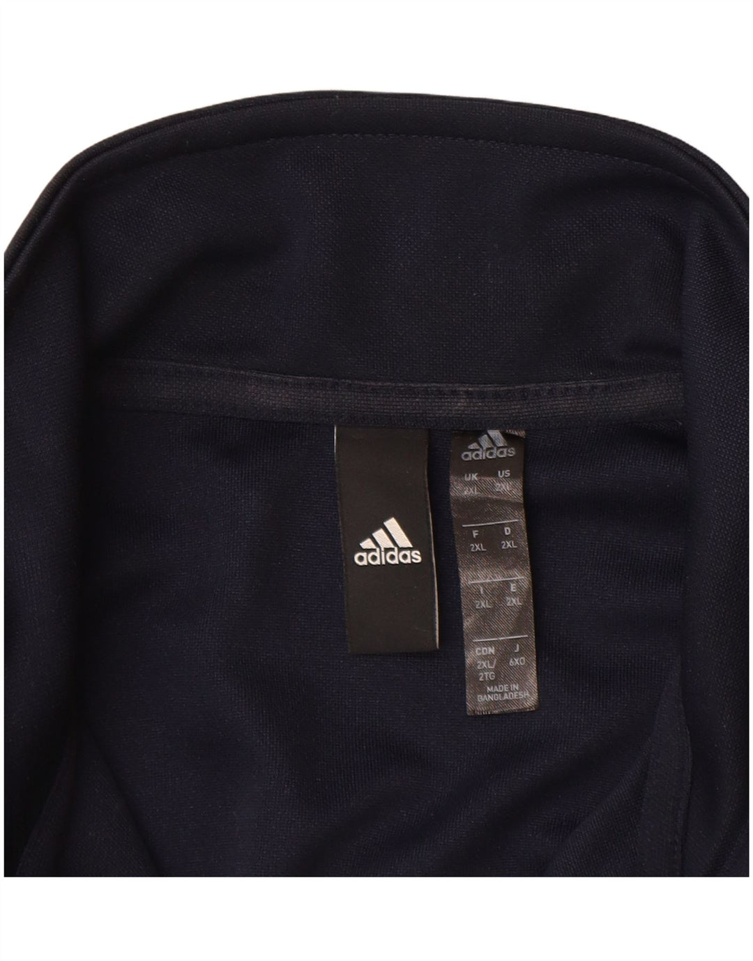 Giacca da tuta da uomo Adidas 2XL Blu Navy