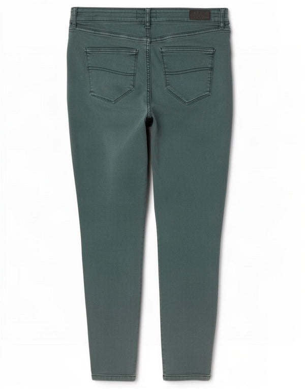 Jeans skinny da donna Fat Face UK 12 Medio W30 L27 Cotone verde