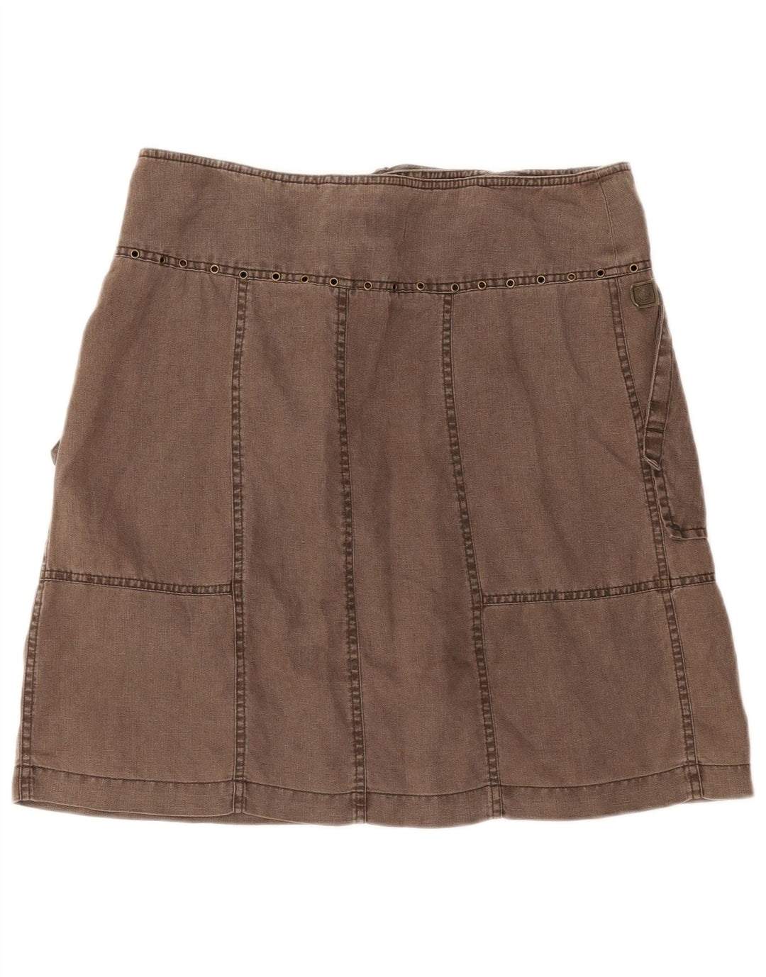 Gonna a trapezio da donna Marlboro Classics IT 44 media W34 marrone