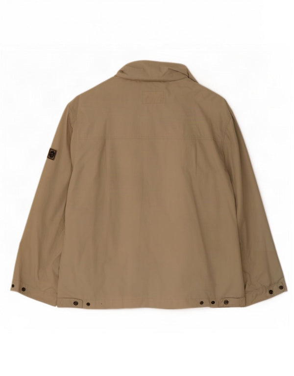 Jack Wolfskin Giacca bomber vestibilità regolare da uomo UK 44/46 XL Poliestere beige