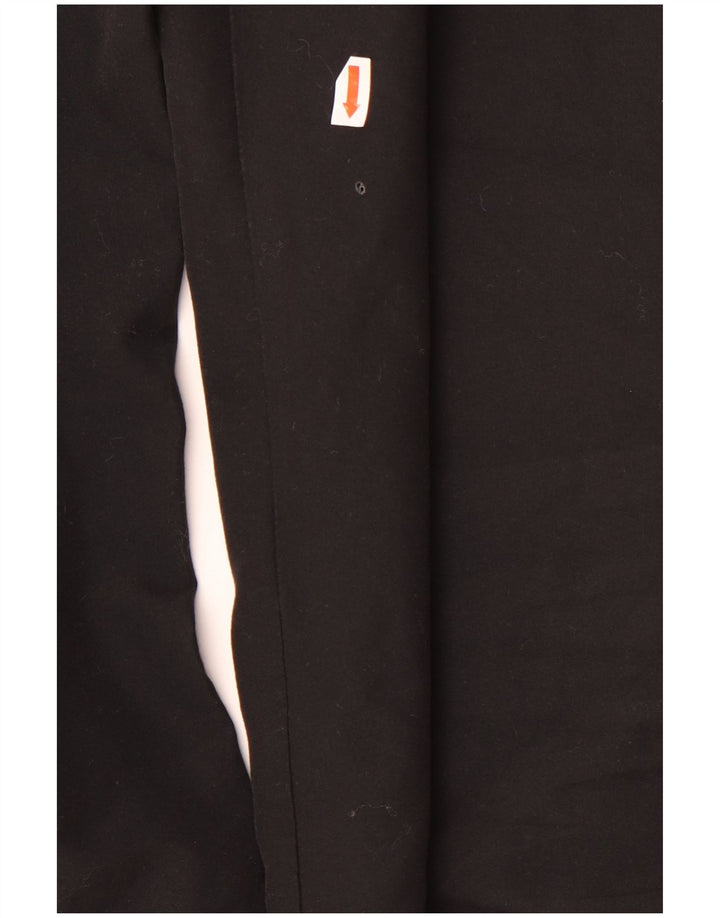 Pantaloni da tuta da uomo Adidas Large neri in poliestere