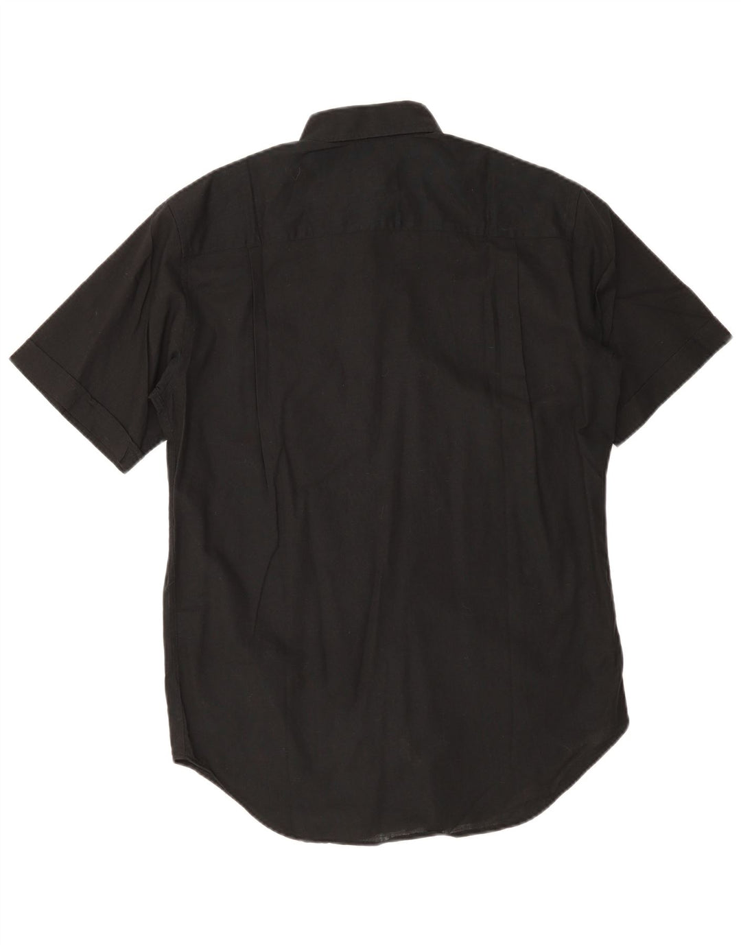 Camicia Trussardi Uomo Manica Corta Taglia 40 151/2 Media Nera