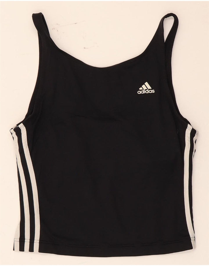 Adidas Donna Climacool Cami Top UK 2 2XS Nero Colourblock